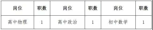 漳州开发区海滨学校2021年10月招聘教师方案(图1)